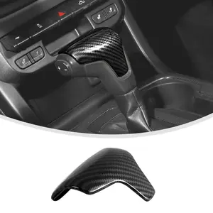 Carbon Fiber Finish Gear Shift Head Knob Trim Cover - Detailing Accessory for 2014-2022 Chevy Colorado, Car Interior Accessories