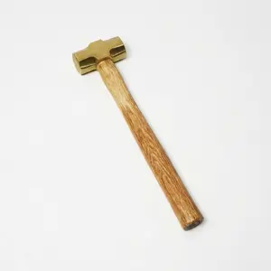 Multifunctional Handmade Copper Hammer 0.5lb, DIY Enthusiasts Tool, Daily Craft Making Accessory, Essential for Crafting Projects