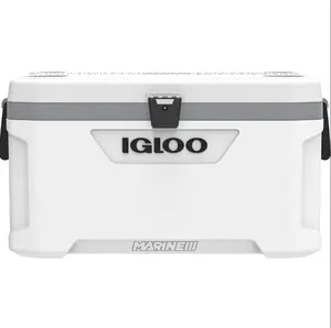 Igloo Latitude Marine Maxcold 70 Cooler, Wheeled Cooler, Ice Chest, Portable Cooler, Camping Cooler, Cooler Box, Ice Box, Heavy Duty Cooler, Insulated Cooler, Outdoor Ice Chest