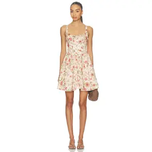 Agua Bendita Spring Dress in Multi