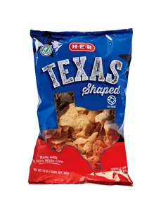 H-E-B Texas Shaped Tortilla Chips