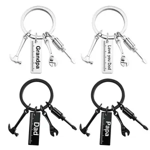Tool Keychain Father's Day Gift | Gifts for Grandpa, Papa, Dad, Father | Gifts for Him | Pregnancy Announcement Gift