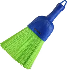 1 Pcs Whisk Broom Poly Fiber Handheld Brush Hand Brush Outdoor Car Broom with Hang Hole for Cleaning Inddoor Porches Floors Decks Driveways Dirt Dust