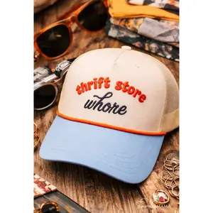 Thrift Store Whore Funny Trucker Hat