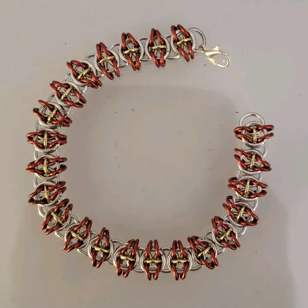 Handmade Celtic Visions Chainmaille Bracelet