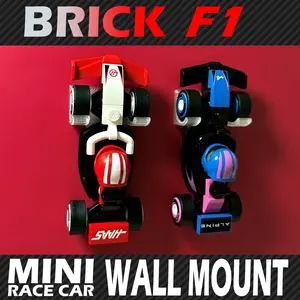 Wall-Mounted Display Stand for F1 Mini Racing Cars, Modern Home Decor Item, Perfect for Showcasing Your Favorite Memorabilia