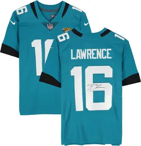 Trevor Lawrence Jacksonville Jaguars Autographed Nike Teal Vapor Fuse Limited Jersey - Fanatics Authentic Certified