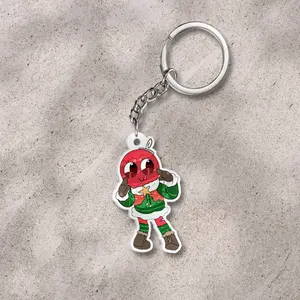 Bobette Dandy's world keychain, Bobettedandysworld, Bobette keychain