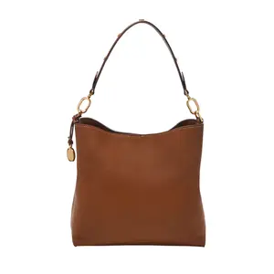 Fossil Women's Jessie Leather Bucket Shoulder Bag