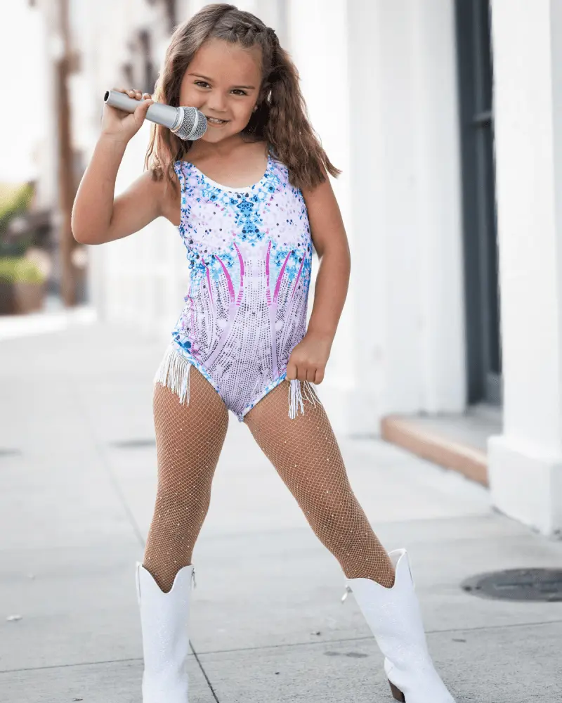 Pop Star Tassle Leotard