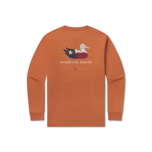 Authentic Heritage Tee - Texas - Long Sleeve
