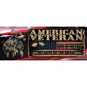 American Veteran Tailgate Wrap