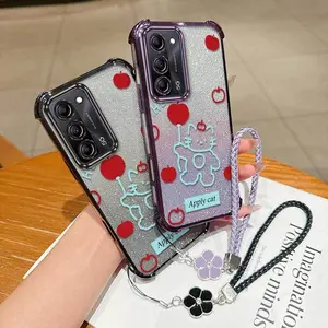 1 Piece Suitable For Galaxy A56/A53 5G/A55 5G/A51/A50/A52/A54 5G/A52s 5G/A71 Apply Cat Designed Phone Case Cover For Street With Flexible And Slim And Lanyard Compatible With Galaxy A55 5G