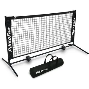 Mini Pickleball Net 5 ft - Pickleball Dink Net for Training for Indoor and Outdoor, Regulation Height 3 ft., Quick Set Up Design, Lightweight and Durable