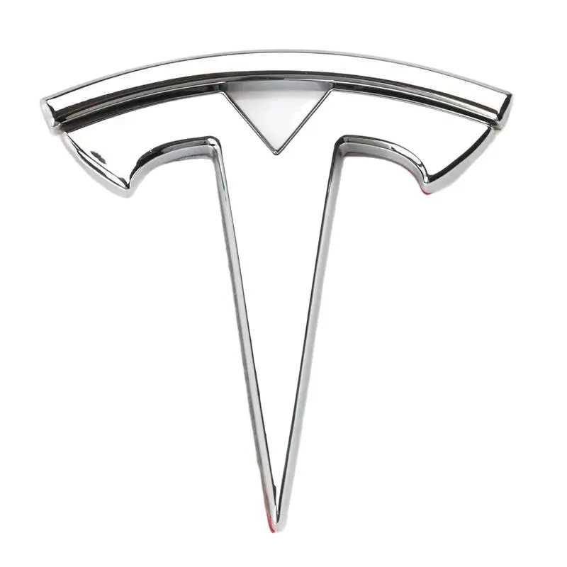 Tesla Model 3/Y/Cybertruck/Roadster Car Logo Badge Emblem - Premium Hood & Trunk Decoration Sticker Accessories