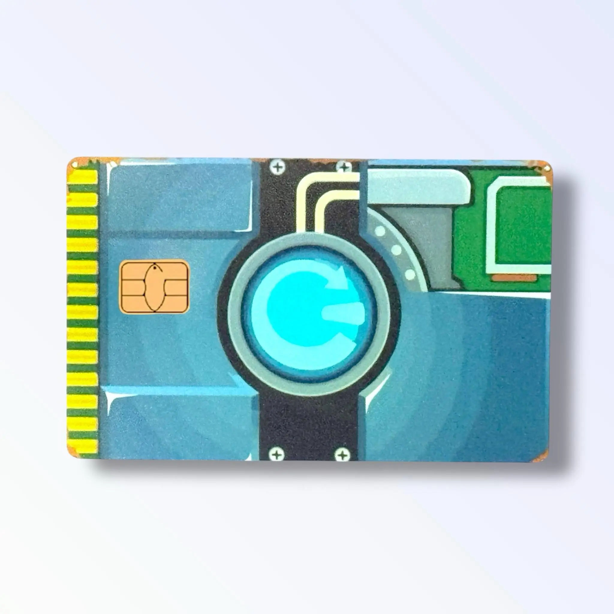 reboot Card Holographic Credit Card Sticker Debit Skin Decal Cover  Waterproof Vinyl Easy To Apply Wallet