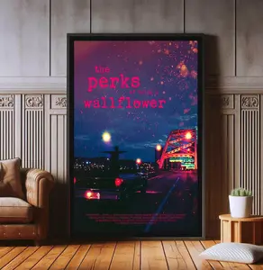 The Perks of Being a Wallflower Poster, High Quality Canvas Print, Popular Poster Prints for Wall Aesthetic Decor, A1,A2,A3,A4,A5,27X40''