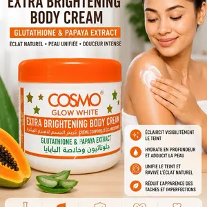Cosmo Glow Papaya Cream Body Lotion, 300ml (10.14 oz)