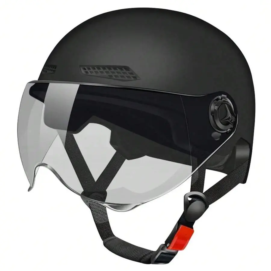 Electric Bike Helmet Scooter Helmet Adjustable Riding Safety Helmet Breathable Detachable Lining Cycling Accessories