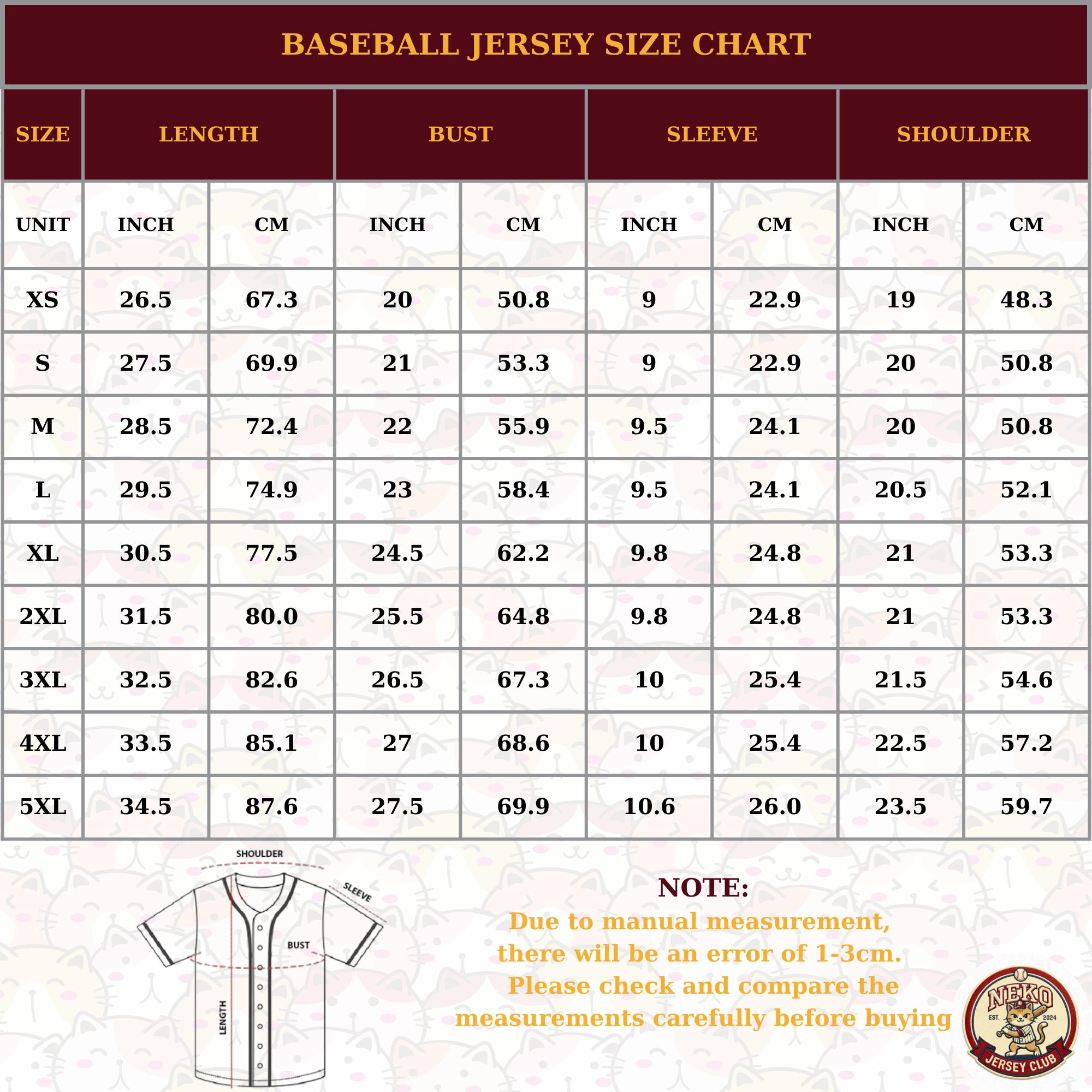 Neko Jerseys Club Kyojυro Rengokυ Demon Slayer Jersey Infinity Castle Anime Oversize Unisex Baseball Top All-Over Print 100% Polyester Warp Knitted Fabric