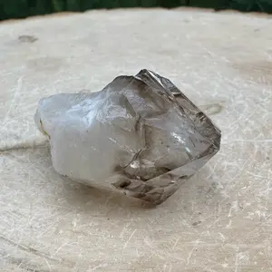 Brazilian Smoky Elestial Crystal for Grounding Energy