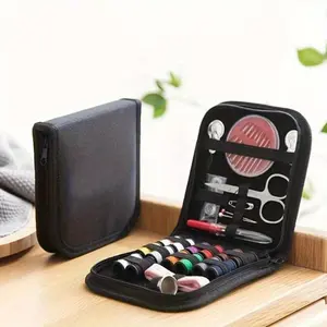 Portable Sewing Kit, 1 Set Multifunctional Sewing Tool with Storage Case, Sewing Supplies for Home & on-the-go Use