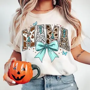 [Sale Up To 50%] Western Mama CoquetteShirt, Coquette Western Mama Cow Cowgirl T-Shirt, Gift For Mom Shirt