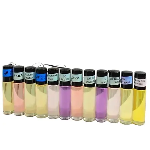 Body Oils for Men and Women - 10ml Variety Box Multi-Use Body Oil - Affordable, Alcohol-Free, Unisex - Perfect for Home and On-the-Go Use Organic Jojoba