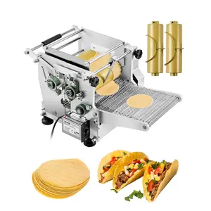 VEVOR Electric Tortilla Maker, Automatic Corn Tortilla Making Machine with Non-Stick Coating and Two Molds(4 in+ 6 in), Electric Chapatti Machine Suitable for Produce Sopes Pita Tortilla Pizza