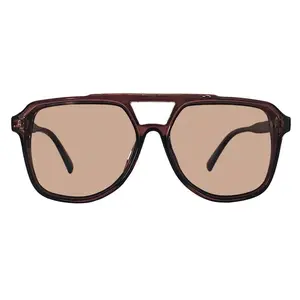 Fifth & Ninth Lagos Unisex Aviator Polarized Sunglasses - Maroon