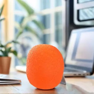 Orange Maltose Squishy Stress Ball, Soft Squeeze Fidget Toy for Desk, School, Office and Gift