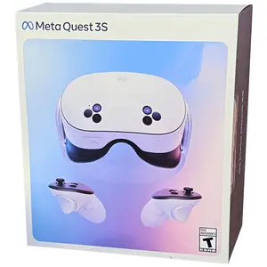 Meta Quest 3S 256GB Advanced All-in-One VR Headset with Batman: Arkham Shadow