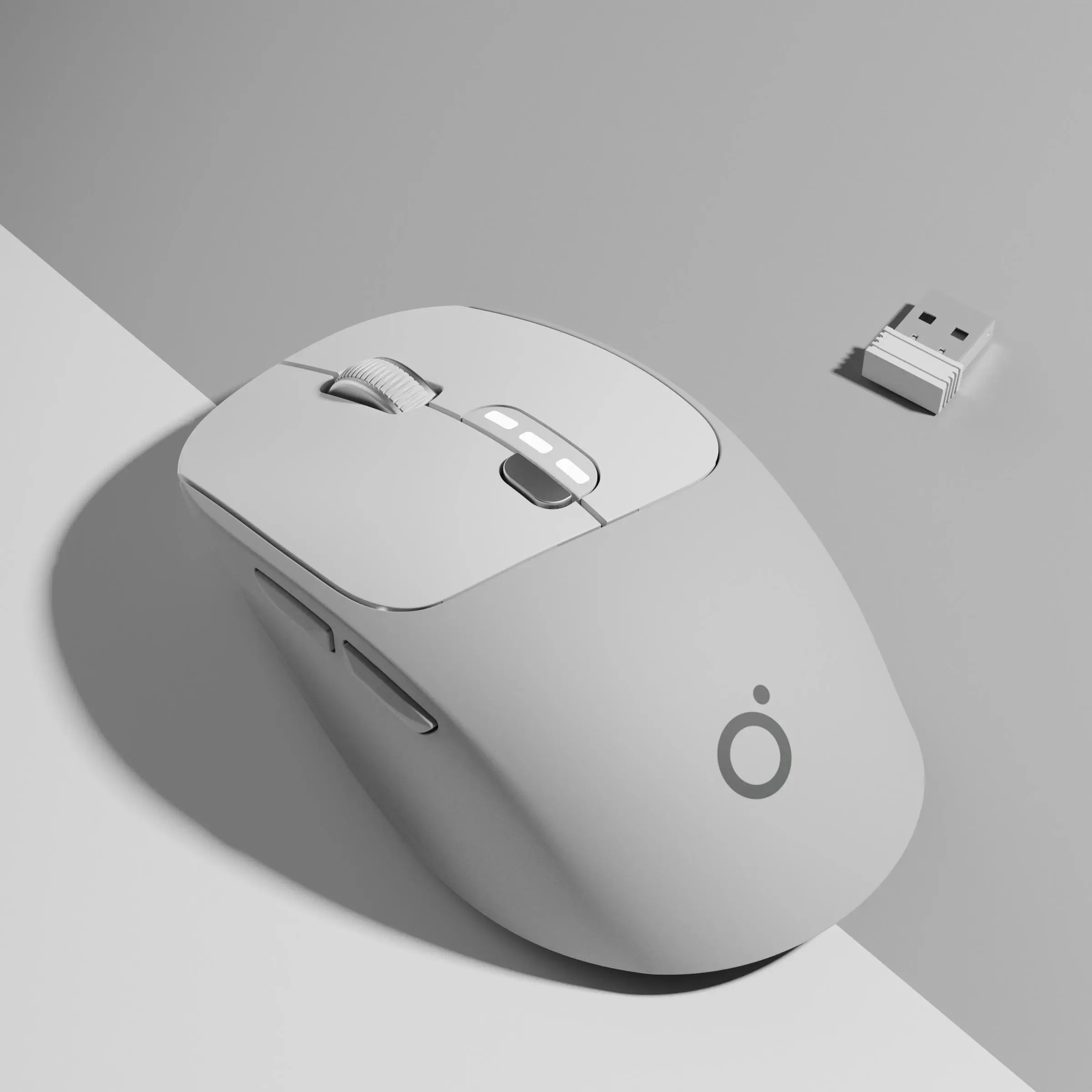 EWEADN Q5 Wireless Computer Gaming Mouse, Gaming Accessory, USB Rechargeable Silent Mouse with Type-C Charging Port, Dual Mode 2.4G + Bluetooth-compatible Mouse for Office, Gaming, and Home