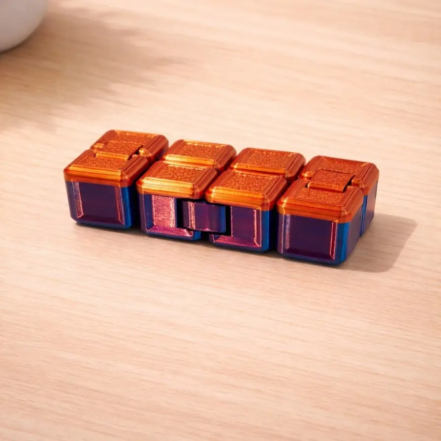 Infinity Cube - 3D Printed Fidget Toy