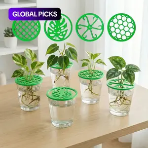 4pcs retro grid seedling tray - reusable plant cultivation tray suitable for seed germination, seedling growth, and outdoor potted plants. Lightweight horticultural tray with germination cover helps promote root growth and branch guidance #GLOBAL PICKS