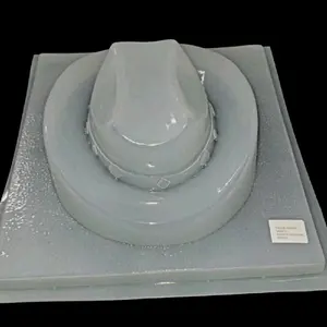 Molde de Plastico BIG Cowboy Hat Mold - Perfect for any Western-themed party