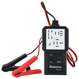 Relay Tester Car Foot Instrument Four-Foot Five Detection V Analysis 12/12V 24V Diagnostic Auto Repair Special Maintenance