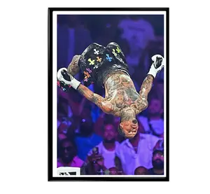 Tank Davis Flip 2 Poster Boxing Fight Sports Wall Art Hypebeast Decor Man Cave Wall Art MMA Poster Sparts Bar Wall Art