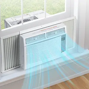 6,000 BTU Window Air Conditioner, Cools 250 Sq.Ft. for Bedroom, Living Room, Apartment, Quiet Operation AC Unit with Remote Control, Energy Saving 3 In 1 Air Conditioner