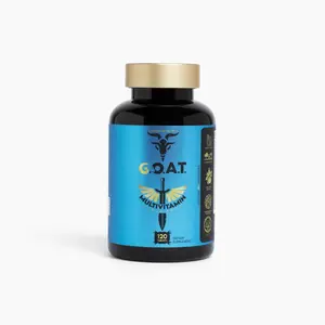 Goat 7-in-1 Sea Moss Apple Cider Vinegar Organic Fruits Organic Vegetables Vitamin C Vitamin B12 with Omega 3&6 Probiotics Enzymes Whole Food Multivitamin Dietary Supplement Pills Healthcare Fitness Tablets