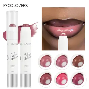 Moisturizing & Waterproof Lip Balm Set, Hydrating Lipgloss, 1 Count Long Lasting Glossy Lip Glaze Stick, Plumping Lip Oil Lipstick for Girls & Women