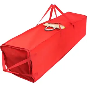 Demao Christmas Wrapping Paper Holder, Wrapping Paper Storage Bag for Christmas Rolls, Resistant 41 inch Organizer Storage Container, Stores up to 25 Standard Rolls