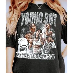 Youngboys  Snba T Shirt, Young Boy Never Broke Again T Shirt, Graphic Shirt Hip Hop