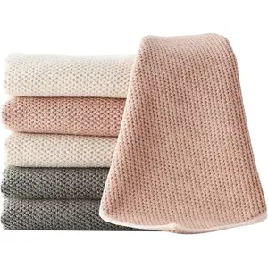 Barista Towel 6 Pack, Extra Thick Microfiber Coffee Cleaning Cloths, Espresso Machine Accessories for Coffee Bar, Steam Wand, Countertop, Milk Frother, 12”x12”