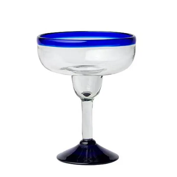 10 Strawberry Street Ten Strawberry Street 6pc. Handblown Mexican Margarita Glass