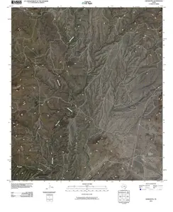 Cieneguita Texas USGS Topographic Quadrangle Map, 2012, 1:24000