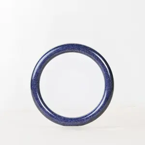 "Praying Starlight" Blue Goldstone Bangle | Starry Night Manifestation Stone | Good Luck & Opportunity Charm | Mystic Galaxy Aesthetic