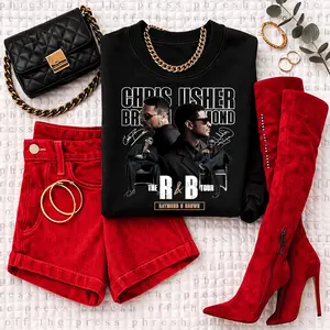 Raymond and Brown R&B Tour 2026 Music Lovers Gift IdeaT-Shirt For Men Women Unisex Graphic Tee Streetwear Crewneck Casual Top Clothing Menswear Outfits .