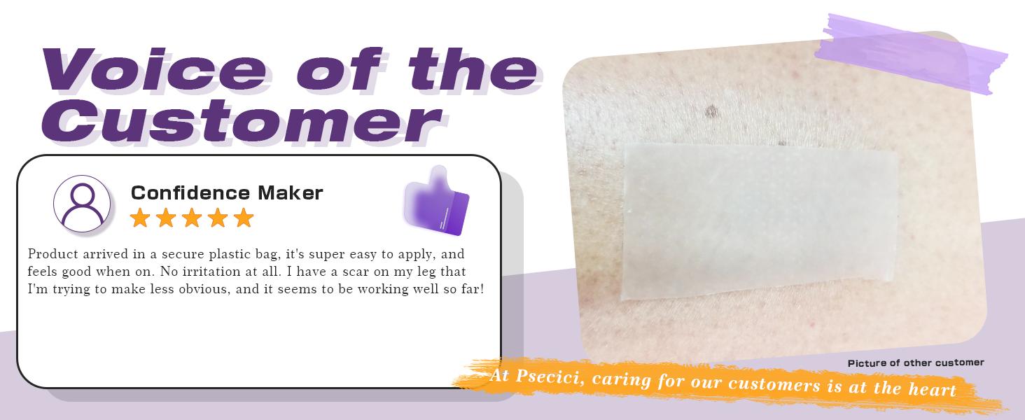 Silicone Scar Sheets,Silicone Scar Tape,Silicone Scar Removal Strips for Surgical,C-Section,Tummy Tuck,Keloid Scars (1.6"X 59" Roll-1.5M) Keloid Bump Removal