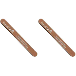 File Coarse - 100 Gold by Tropical Shine for Women - 1 Pc File (Pack of 2)